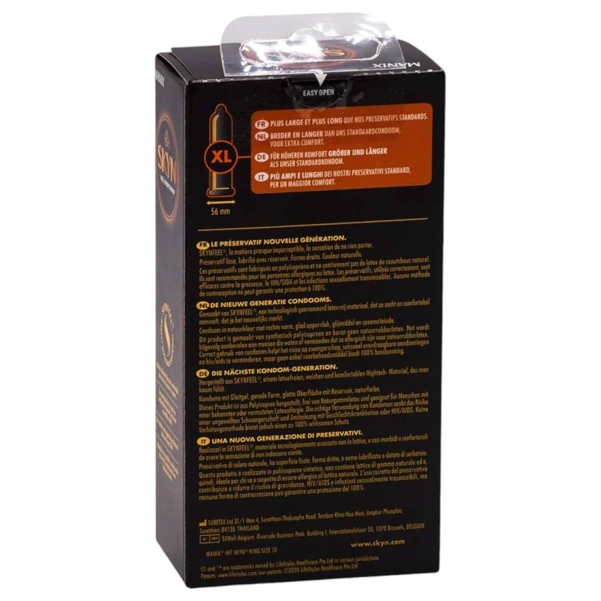 Manix SKYN - XXL latexmentes óvszer (10db) - Image 2