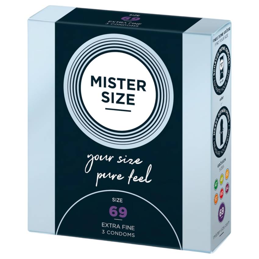 Mister Size vékony óvszer - 69mm (3db) - Image 3