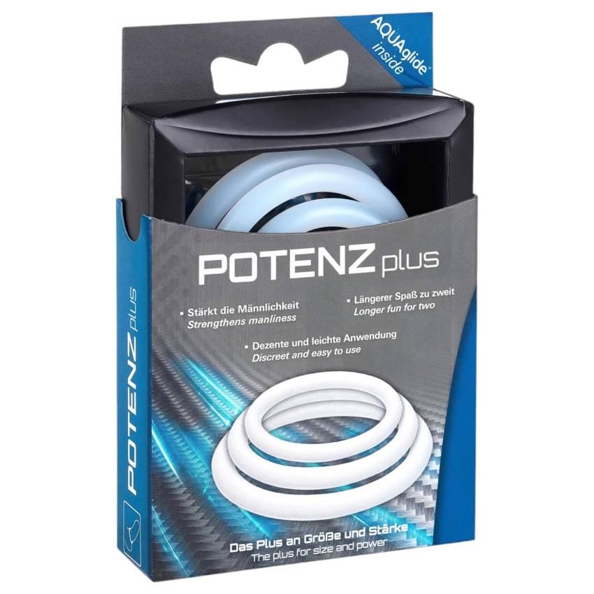 POTENZplus péniszgyűrű - szett (3db) - Image 4
