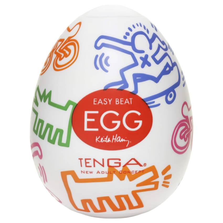 TENGA Egg Keith Haring Street - tojás maszturbátor (1db) - Image 2