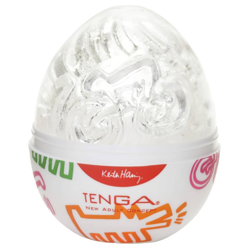 TENGA Egg Keith Haring Street - tojás maszturbátor (1db) - Image 4