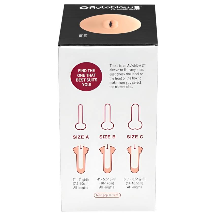Autoblow 2+ B (közepes) típusú pótbetét (vagina) - Image 2