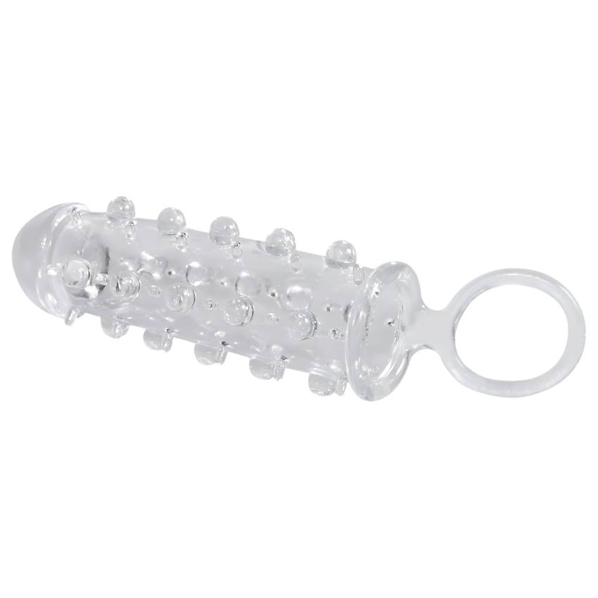 Heregyűrűs péniszköpeny - Crystal Skin - Image 6