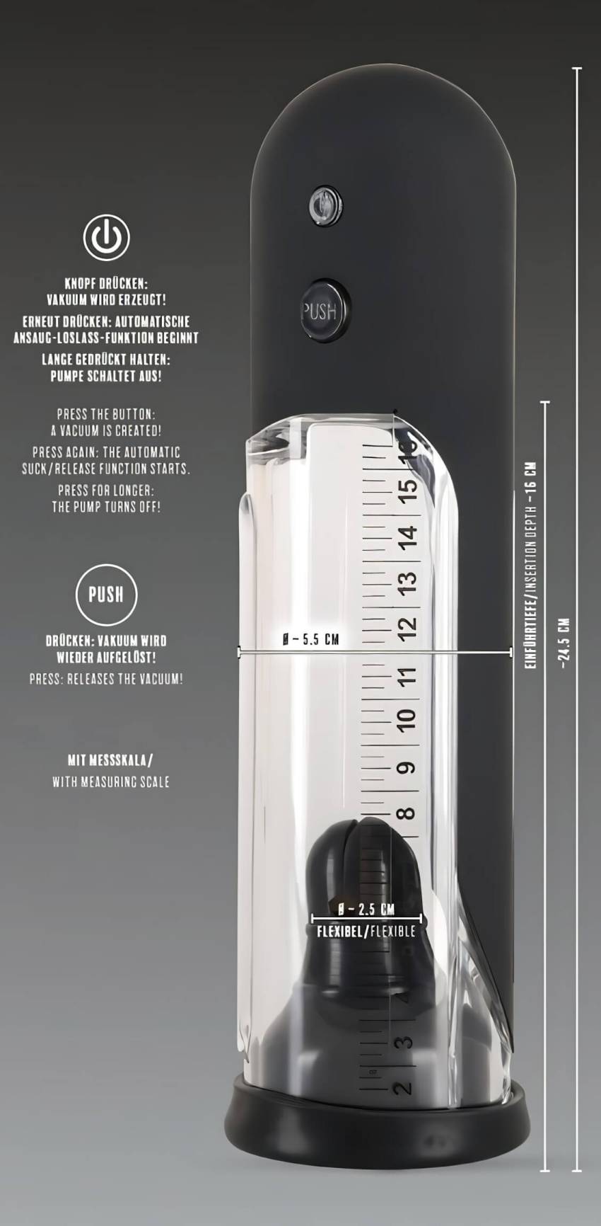 Rebel - automatikus péniszpumpa - Image 6
