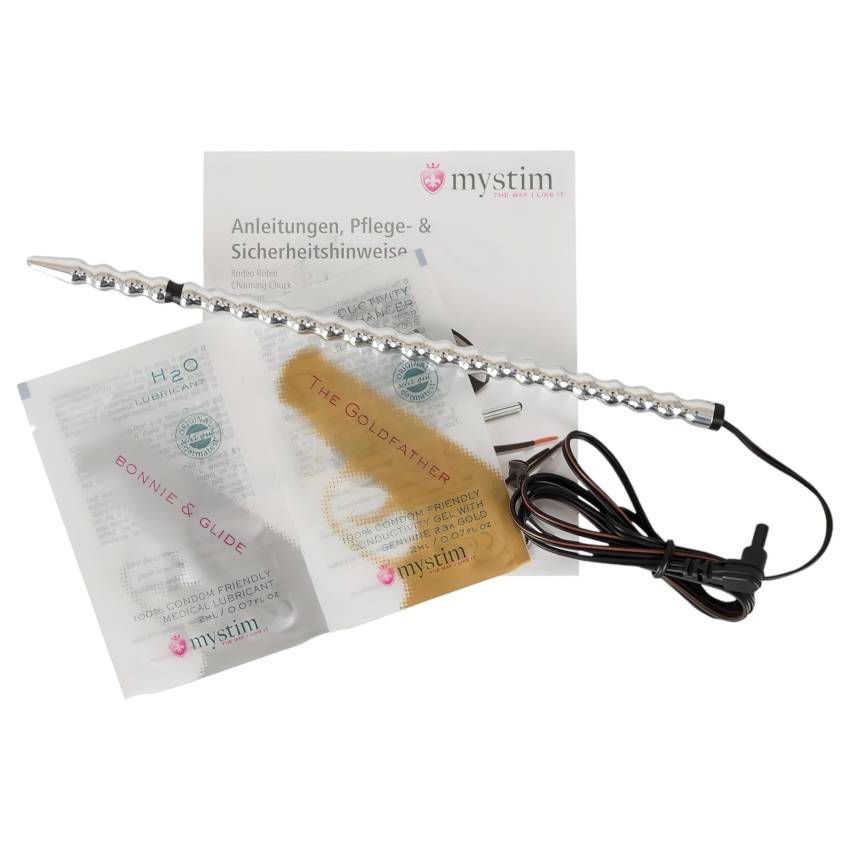 mystim Tickleberry Finn - gömbös, elektro dilátor - Image 3