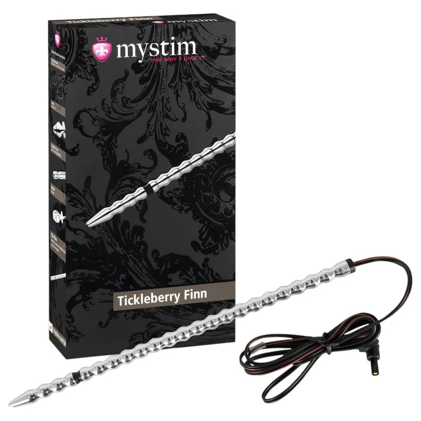 mystim Tickleberry Finn - gömbös, elektro dilátor