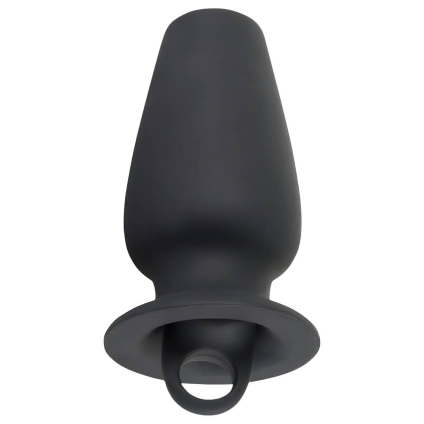 / You2Toys - Lust Tunnel - üreges análtágító dildó lezáróval (fekete) - Image 3