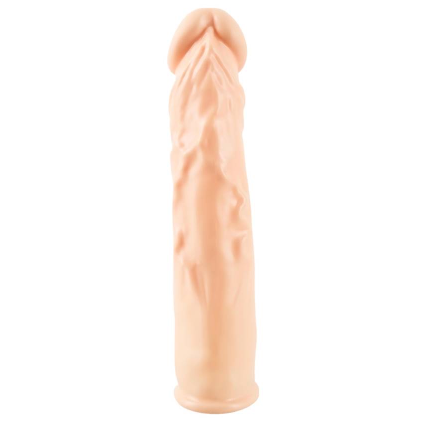 You2Toys - Silicone - hosszabbító péniszköpeny (natúr) - 19cm - Image 3
