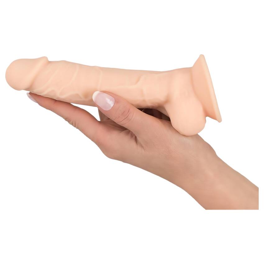 Silexd 7 - tapadókorongos dildó - 17,5cm (natúr) - Image 6