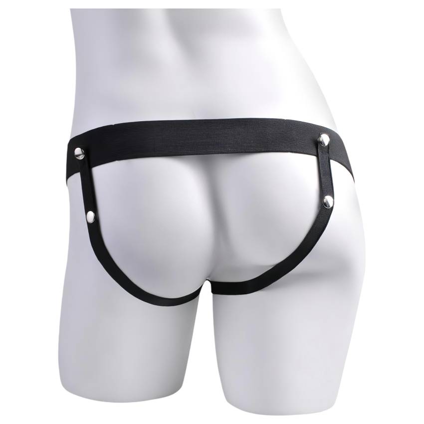 Fetish Strap-On 7,5 - felcsatolható, spriccelő dildó (natúr) - Image 5