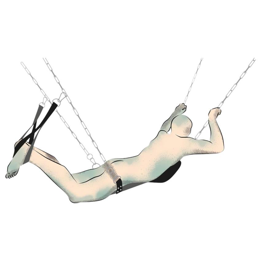 You2Toys Sex Swing - szexhinta (fekete) - Image 10
