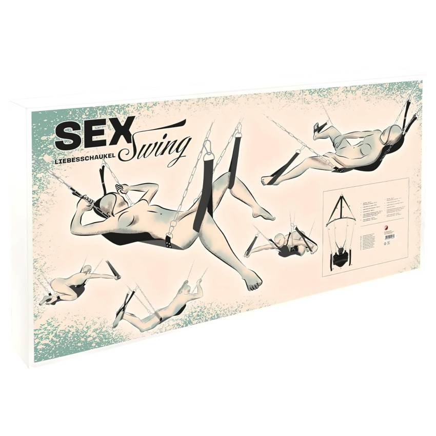 You2Toys Sex Swing - szexhinta (fekete) - Image 2