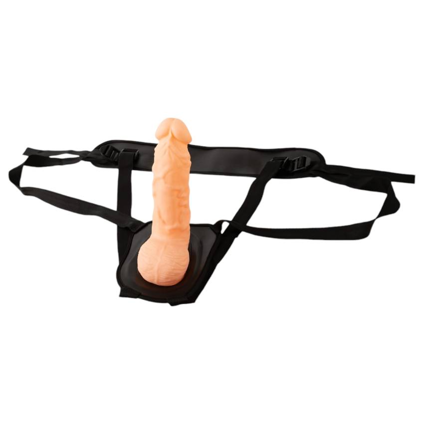 / Erection Assistant - üreges felcsatolható dildó (natúr) - Image 4