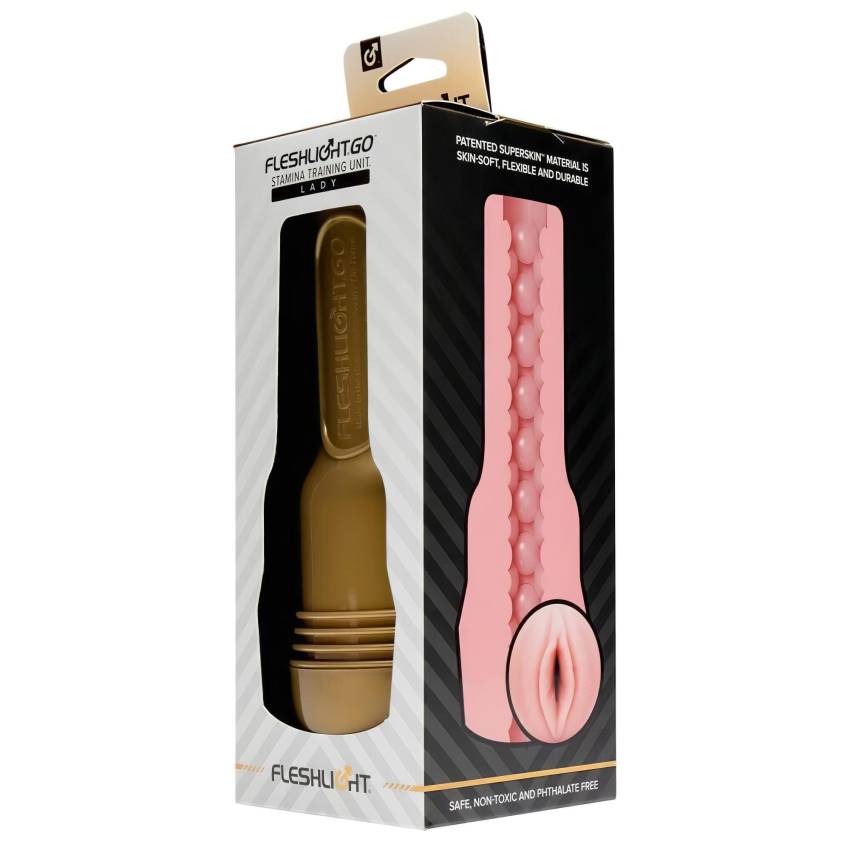 Fleshlight GO Stamina Training Unit Lady - kompakt vagina (pink) - Image 2