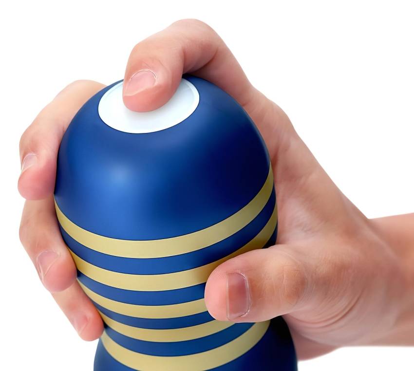 TENGA Premium Original - eldobható maszturbátor (kék) - Image 3