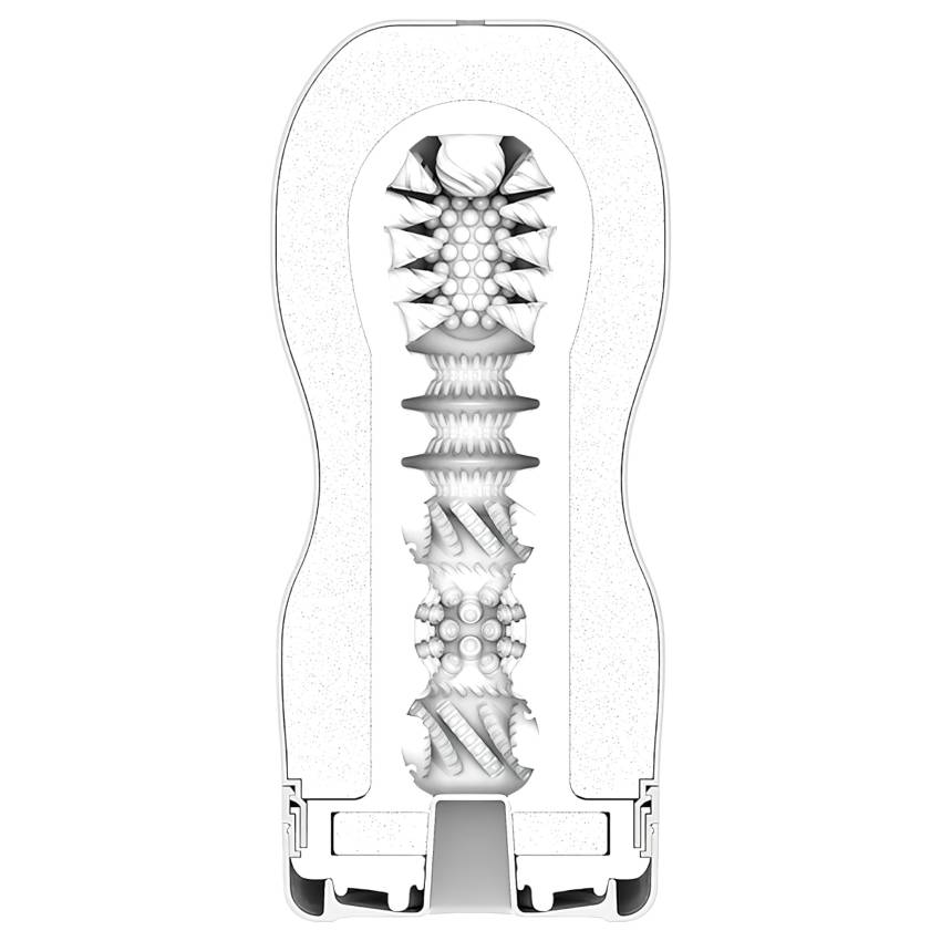 TENGA Premium Gentle - eldobható maszturbátor (fehér) - Image 2