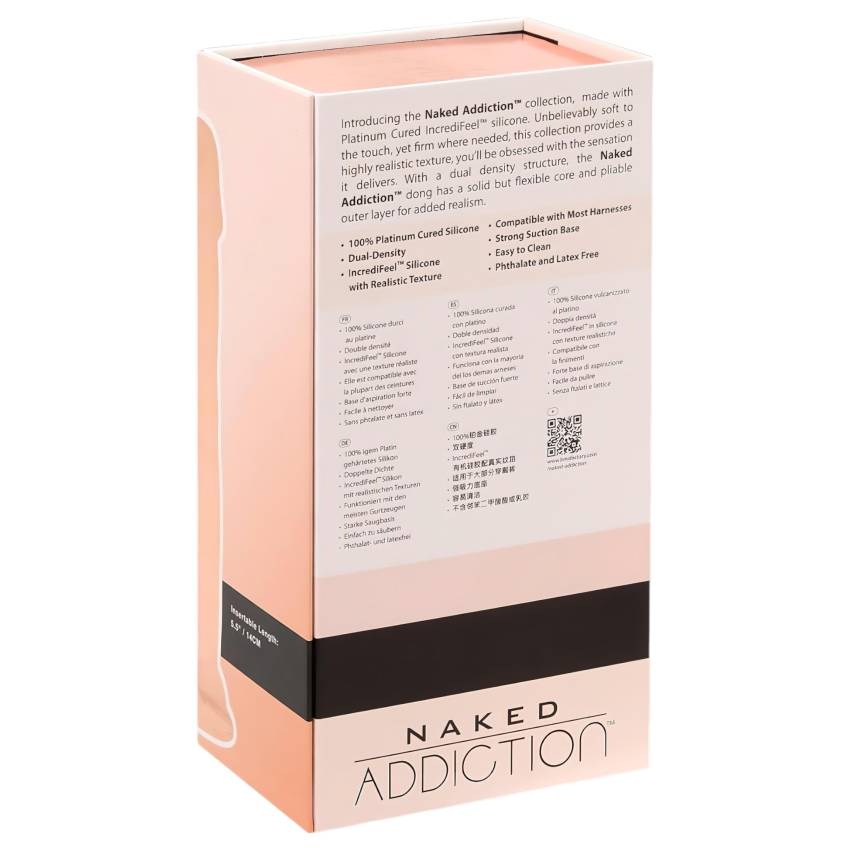 / Naked Addiction 8 - tapadókorongos, élethű dildó (20cm) - Image 2