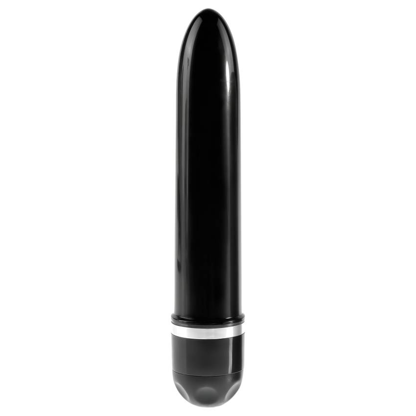 King Cock 7 Stiffy - vízálló, élethű vibrátor (18cm) - natúr - Image 3