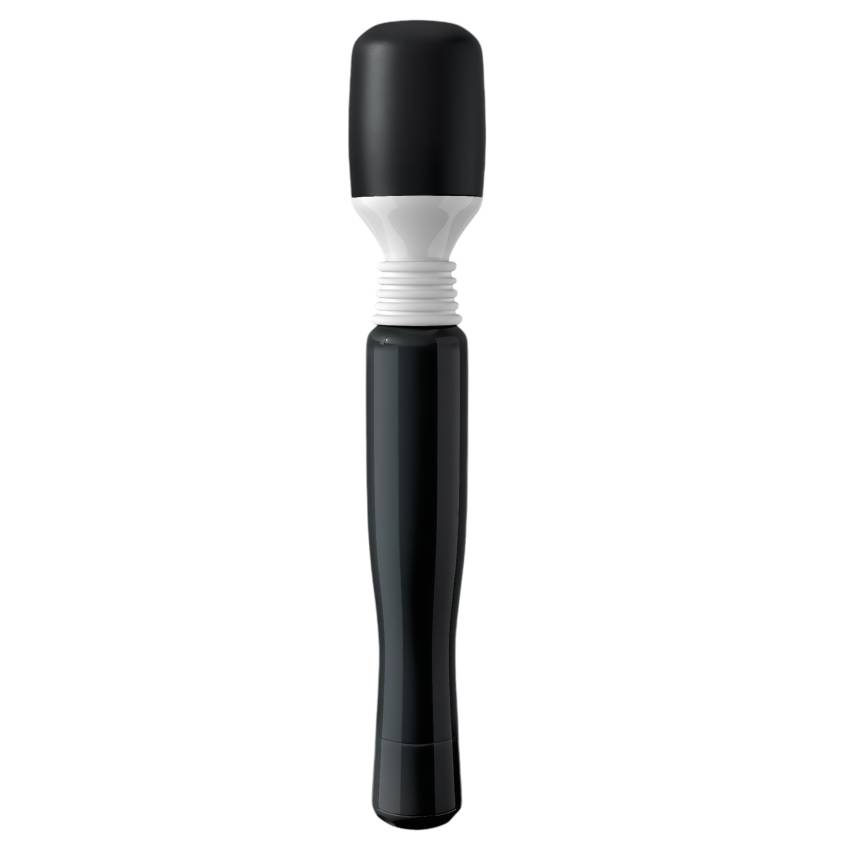 / Wanachi Wand - mini masszírozó vibrátor (fekete) - Image 2