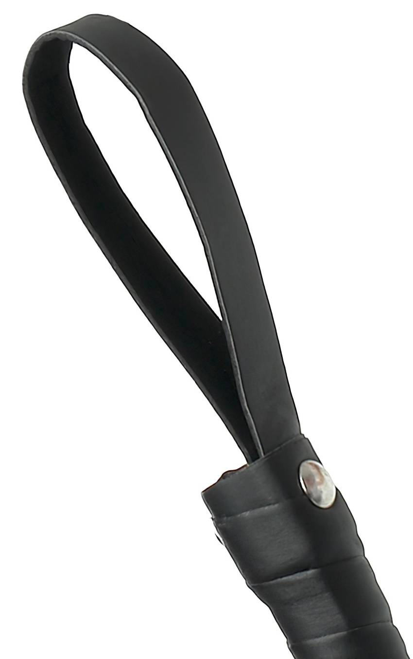 Fetish Fantasy Deluxe Cat-O-Nine - korbács (65cm) - fekete - Image 5