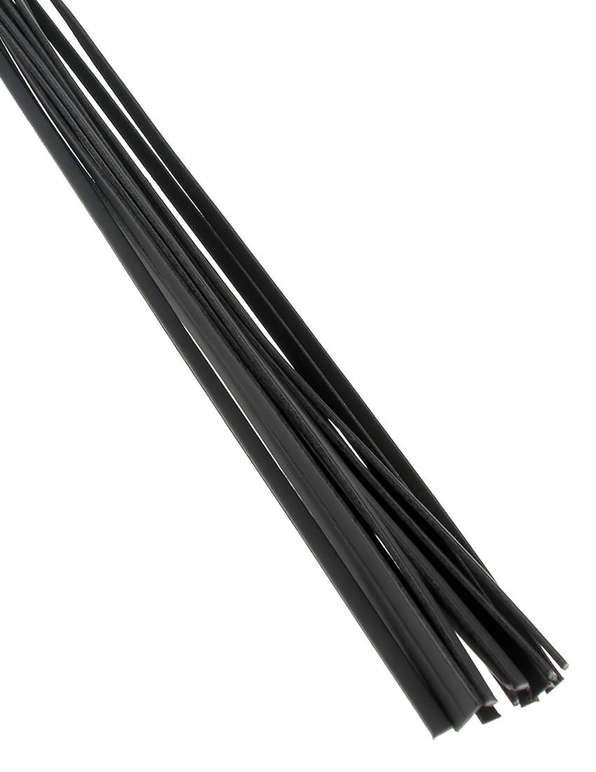 Fetish Fantasy Deluxe Cat-O-Nine - korbács (65cm) - fekete - Image 6