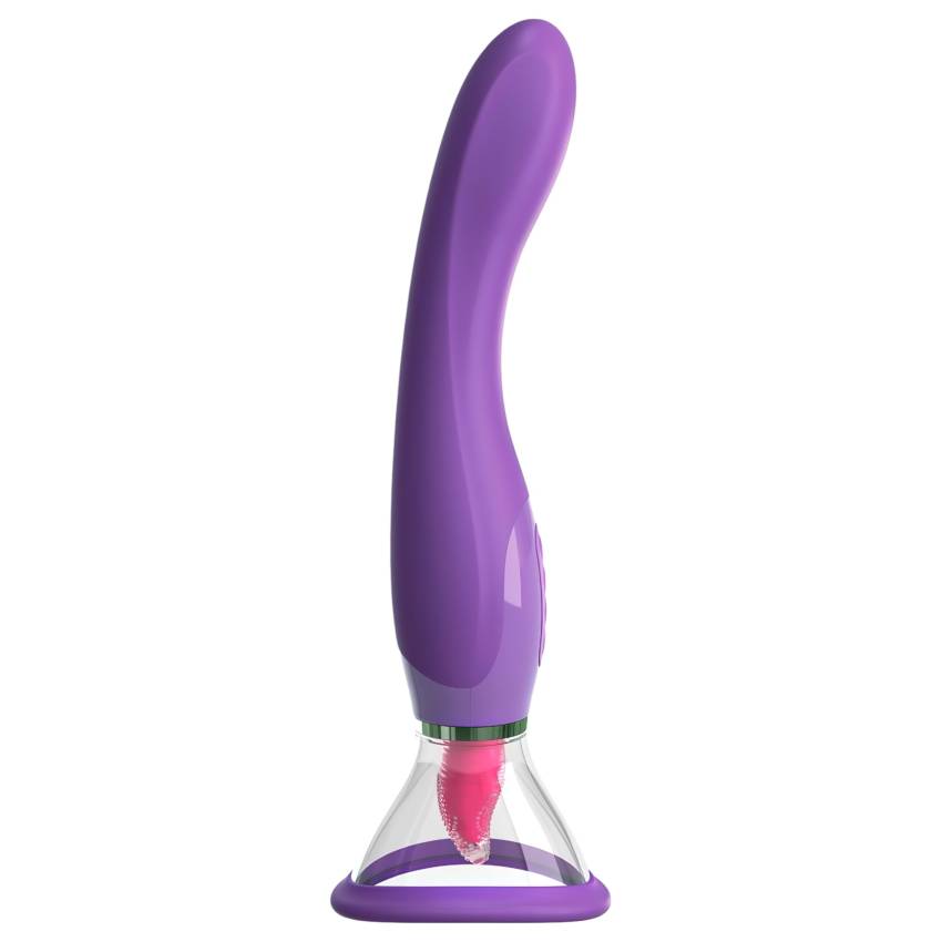 Fantasy - akkus, 3in1 vibrátor (lila) - Image 3