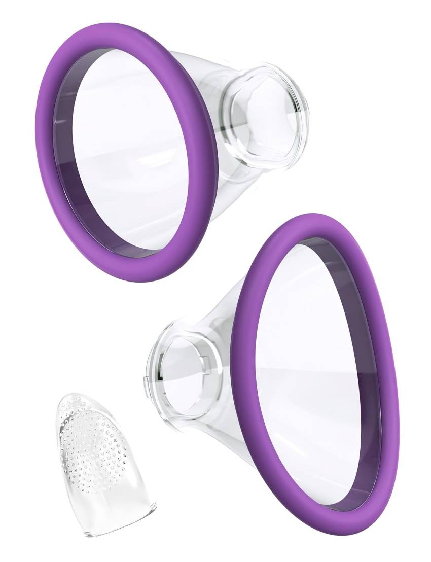 Fantasy - akkus, 3in1 vibrátor (lila) - Image 5