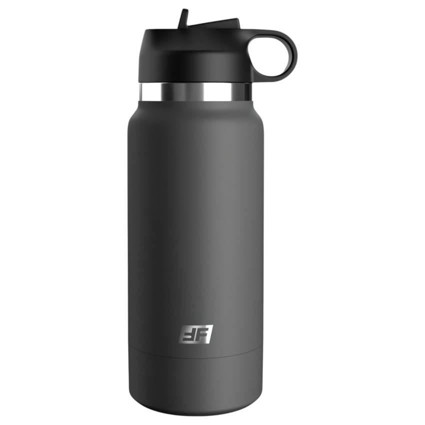 Fuck Flask Secret Delight - műpunci kulacsban (fekete-barna) - Image 2