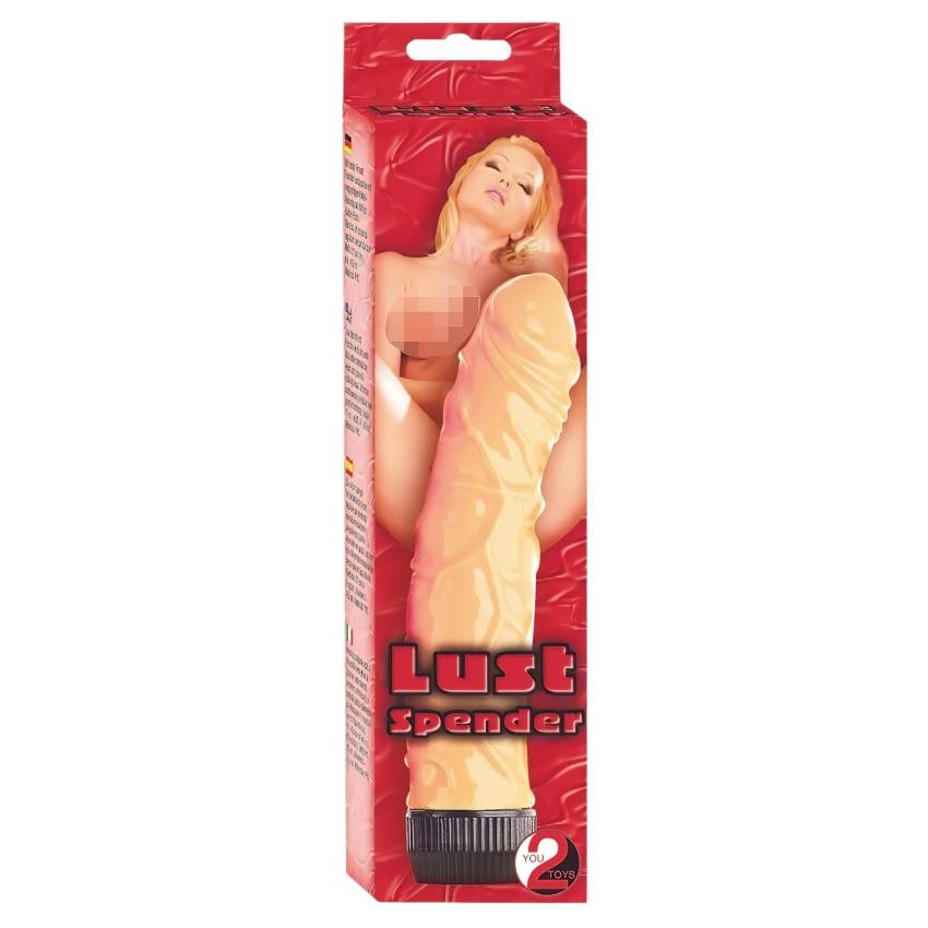 You2Toys - pénisz formájú vibrátor (natúr) - Image 2