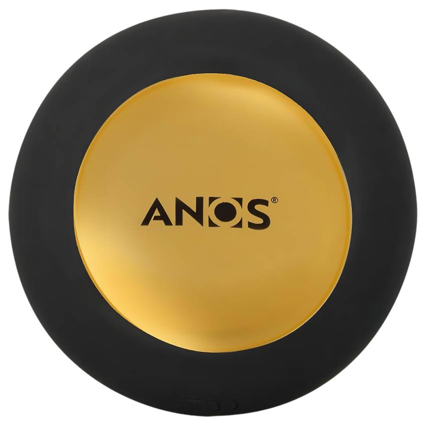 ANOS - forgó gyöngyös anál vibrátor (fekete) - Image 4