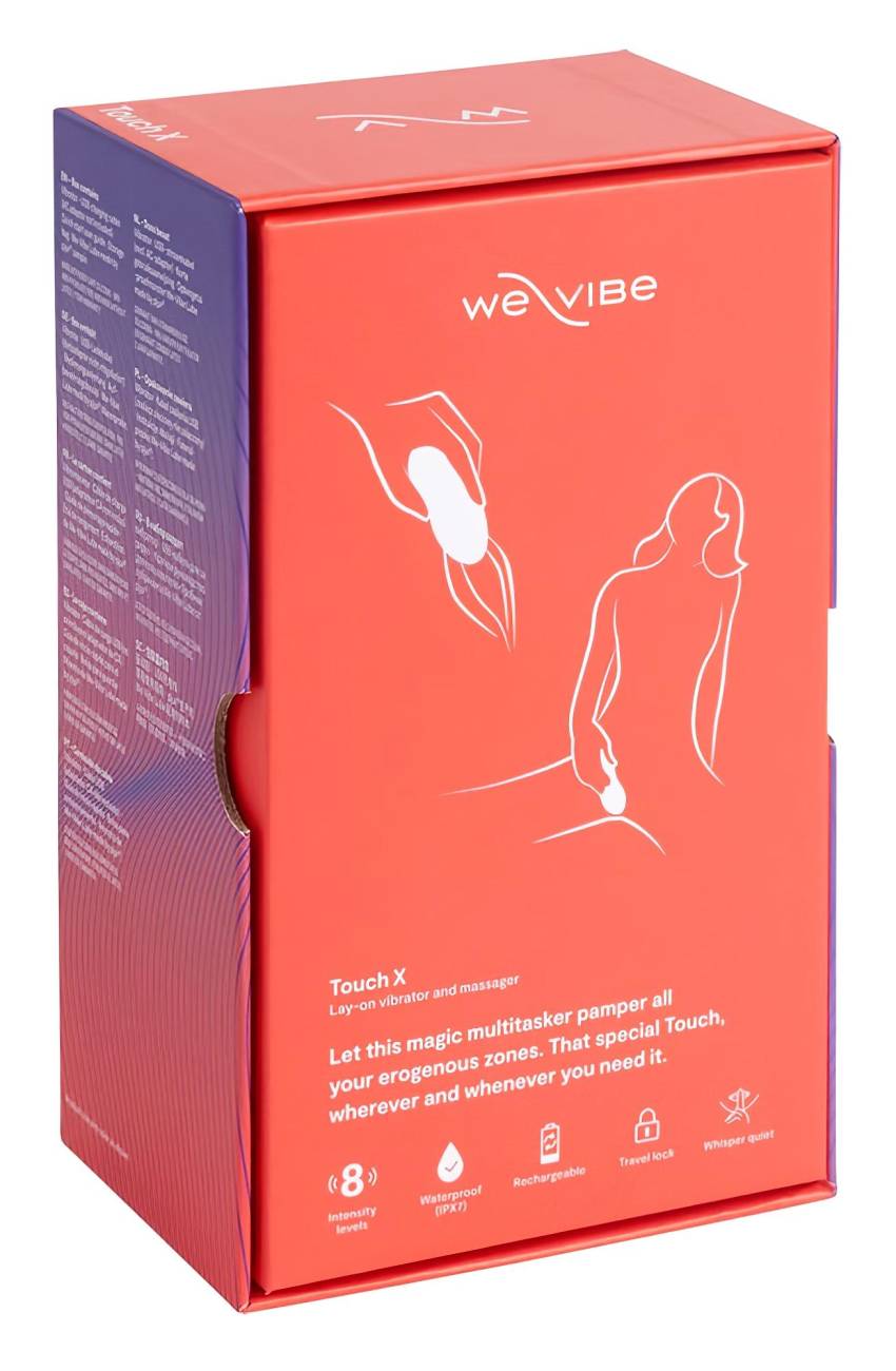 We-Vibe Touch X - akkus, vízálló csikló vibrátor (korall) - Image 3