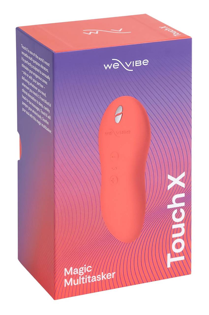 We-Vibe Touch X - akkus, vízálló csikló vibrátor (korall)