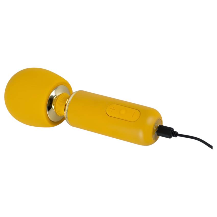/ YNFV - akkus mini masszírozó vibrátor (sárga) - Image 6