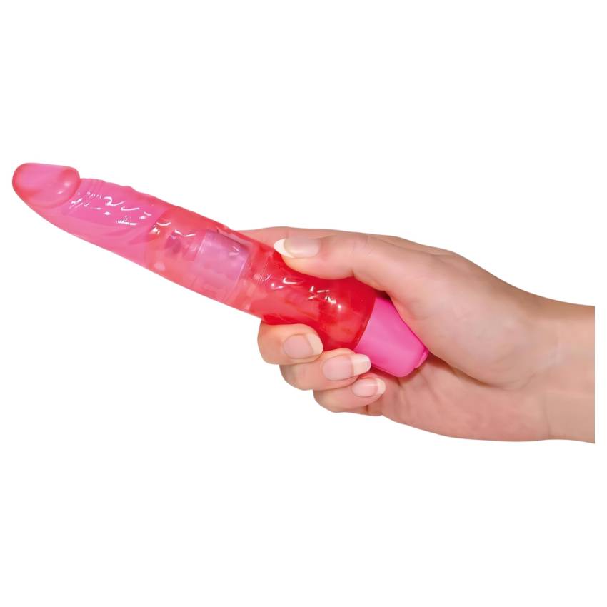 / You2Toys - zselés vibrátor (rózsaszín) - Image 3