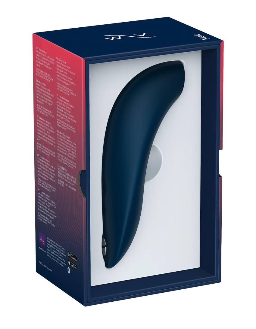 We-Vibe Melt - akkus, okos léghullámos csiklóizgató (kék) - Image 9