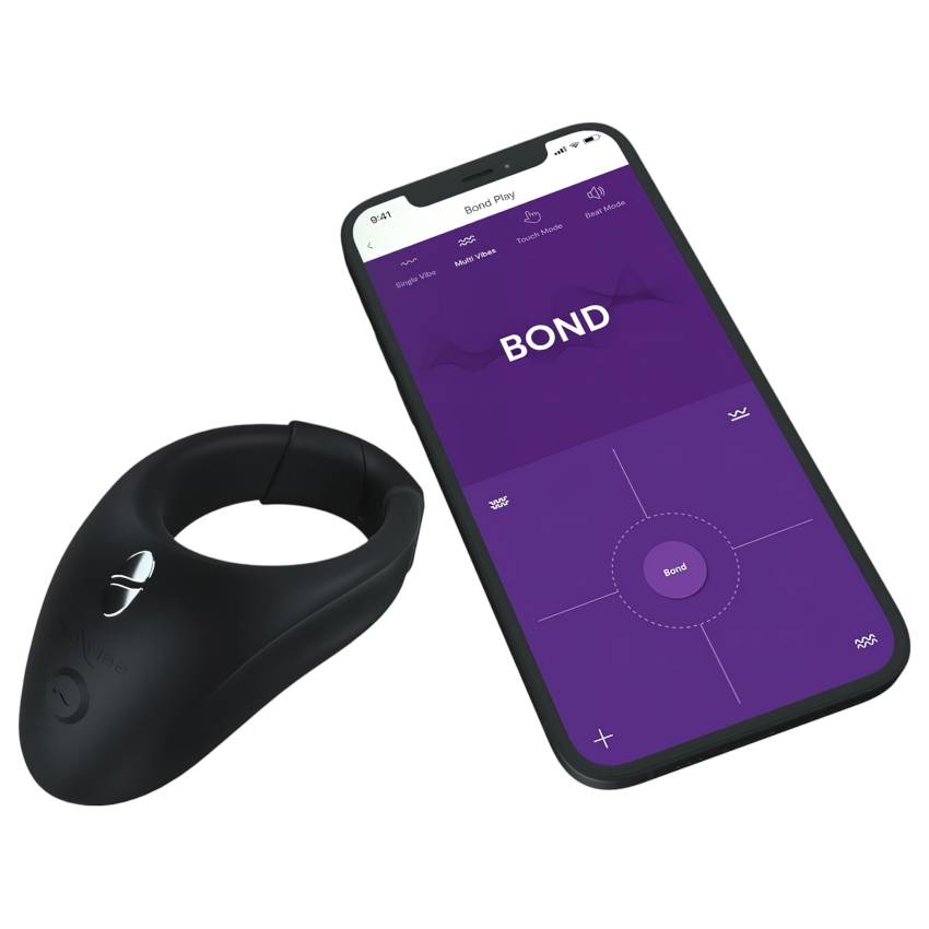 We-Vibe Bond - okos vibrációs péniszgyűrű (fekete) - Image 9