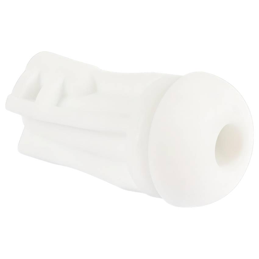 STROKER - akkus, szívó-rezgő maszturbátor (fehér) - Image 10