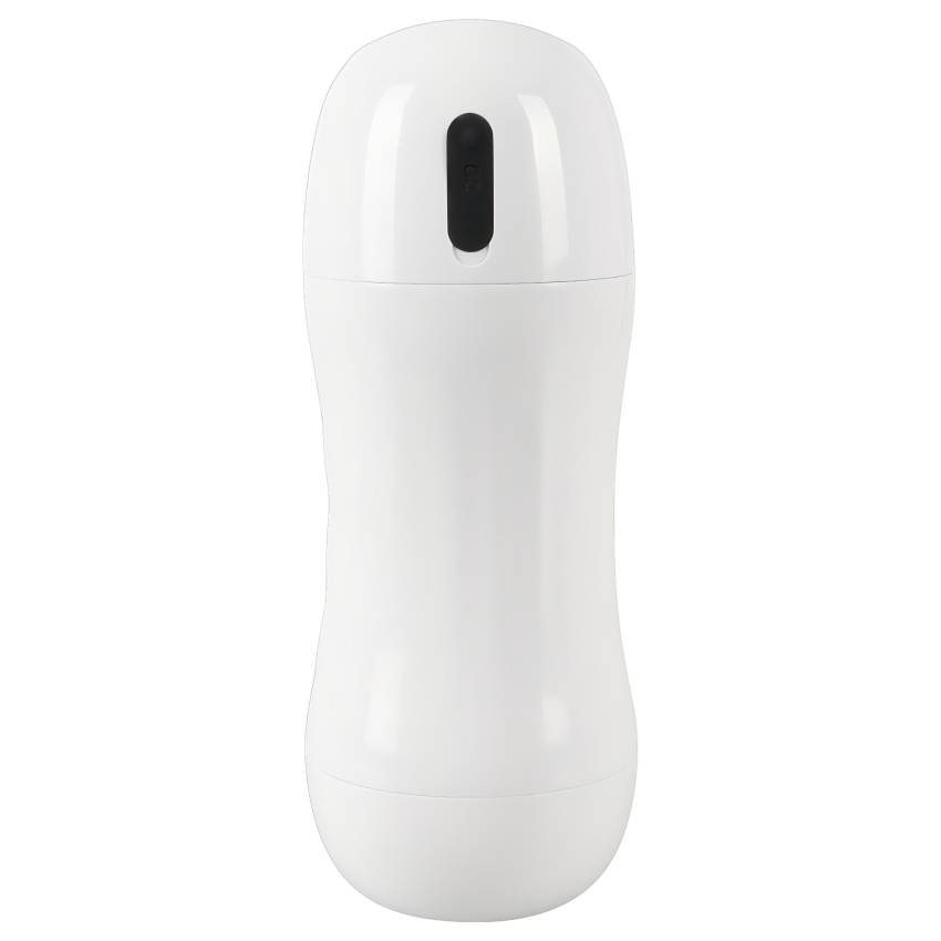 STROKER - akkus, szívó-rezgő maszturbátor (fehér) - Image 4