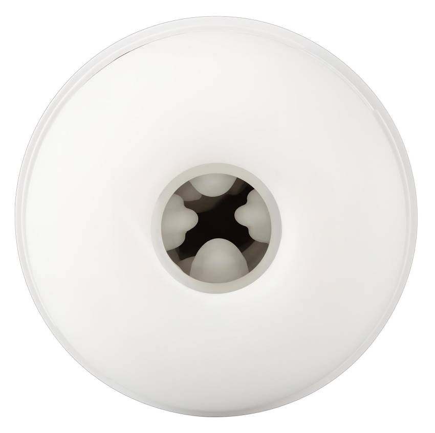 STROKER - akkus, szívó-rezgő maszturbátor (fehér) - Image 8