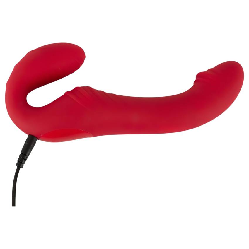 You2Toys Strapless - rádiós, felcsatolható vibrátor (piros) - Image 12
