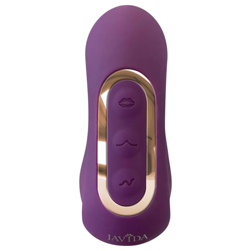 Javida - 4in1 csiklóizgató vibrátor (lila) - Image 4