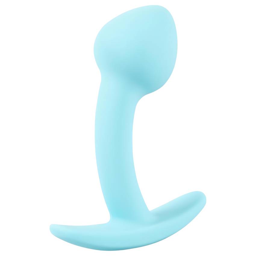 Cuties Mini Butt Plug - szilikon anál plug - kék (2,6cm) - Image 3