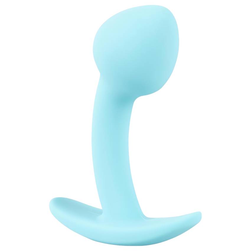 Cuties Mini Butt Plug - szilikon anál plug - kék (2,6cm) - Image 4