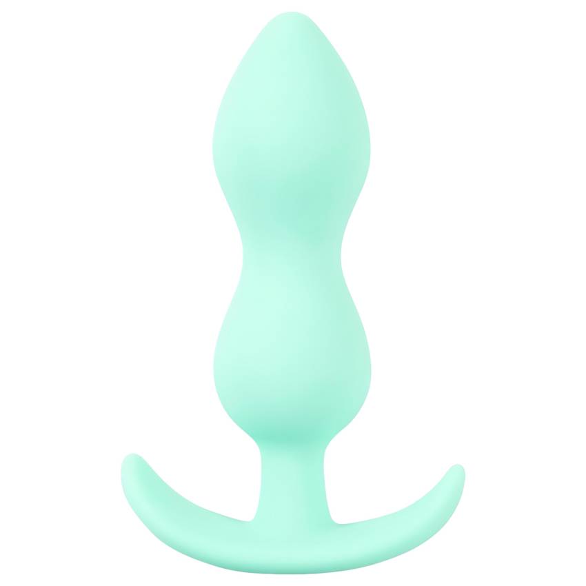 Cuties Mini Butt Plug - szilikon anál plug - menta (2,3cm) - Image 2