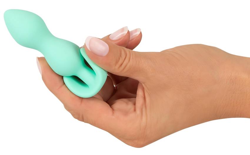Cuties Mini Butt Plug - szilikon anál plug - menta (2,3cm) - Image 7