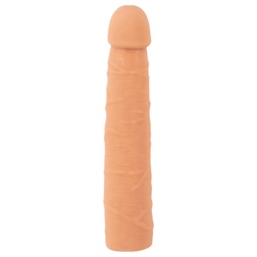 Nature Skin - hosszabbító, vastagító péniszköpeny (24cm) - Image 4
