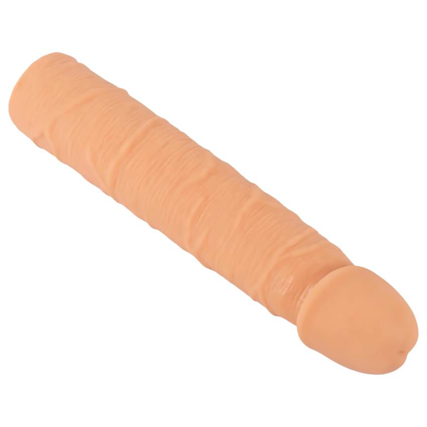 Nature Skin - hosszabbító, vastagító péniszköpeny (24cm) - Image 5