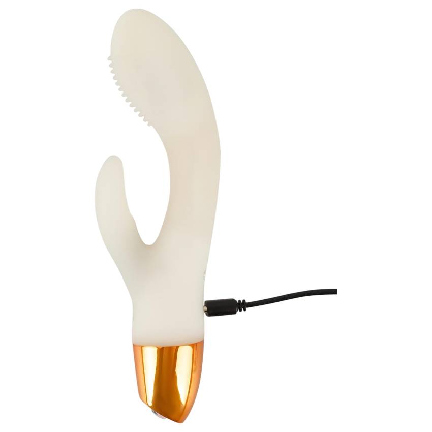 You2Toys Glow - foszforeszkáló csiklókaros vibrátor (fehér) - Image 11