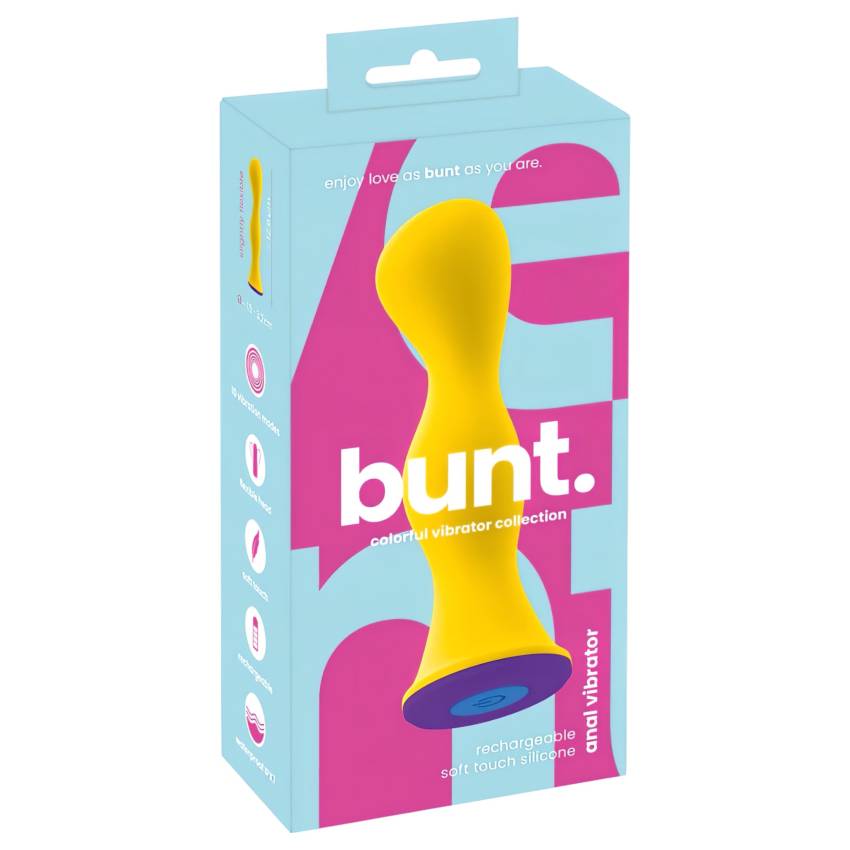 You2Toys bunt. - akkus, vízálló anál vibrátor (sárga) - Image 10