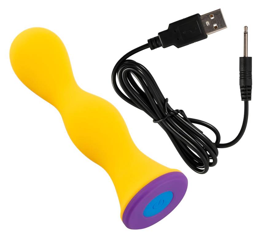 You2Toys bunt. - akkus, vízálló anál vibrátor (sárga) - Image 8